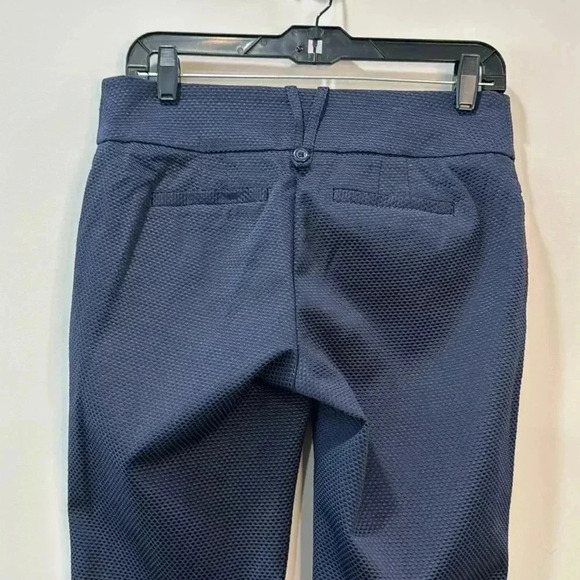 SOHO Apparel Navy Blue Zip Front Dress Pants Size 4 - Picture 8 of 11